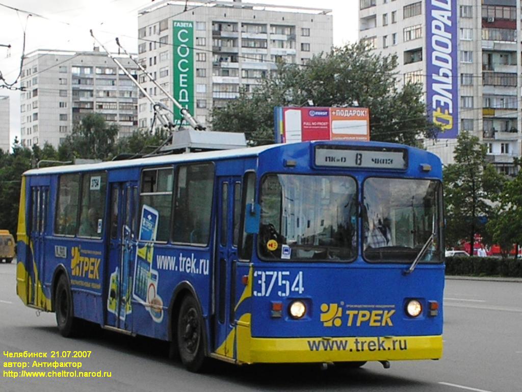 Челябинск, ЗиУ-682В-012 [В0А] № 3754