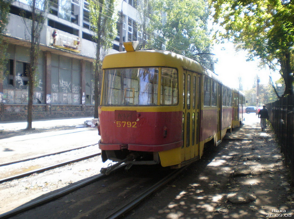 Киев, Tatra T3SU № 5792