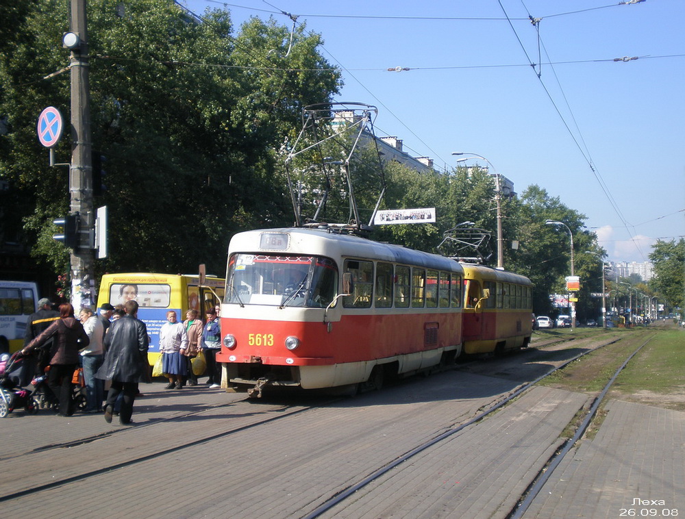 Киев, Tatra T3SU № 5613