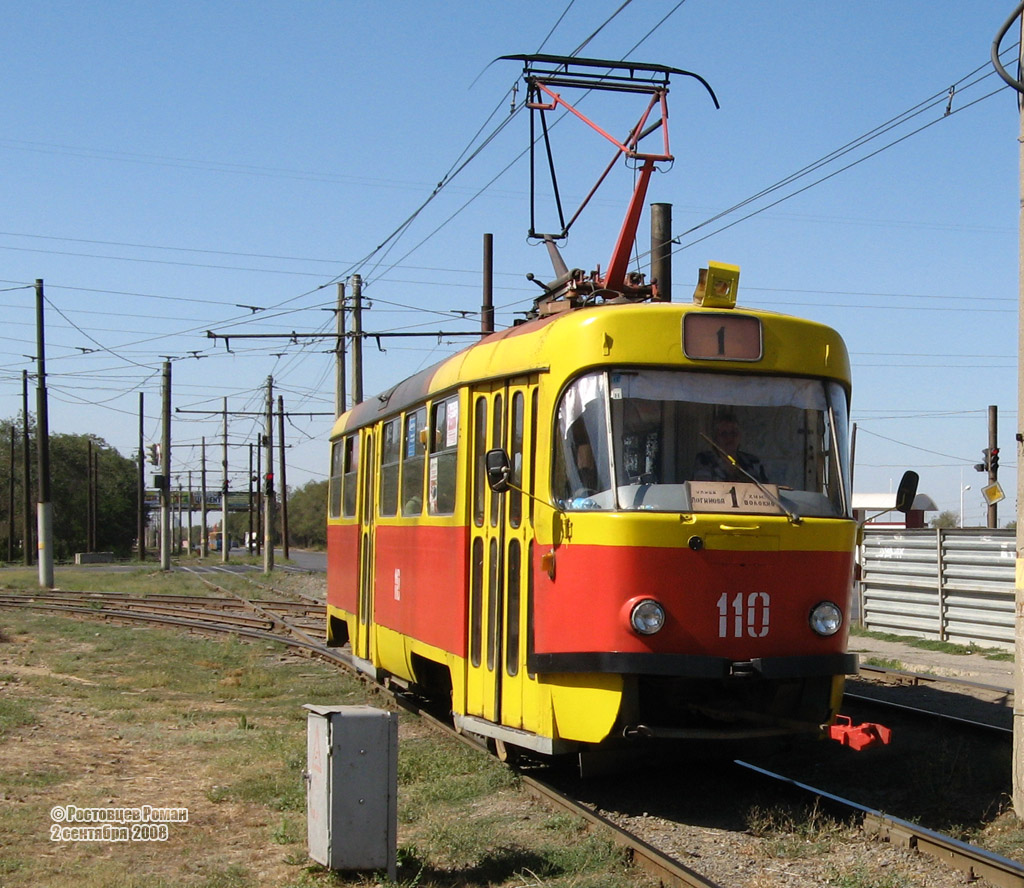 Волжский, Tatra T3SU № 110