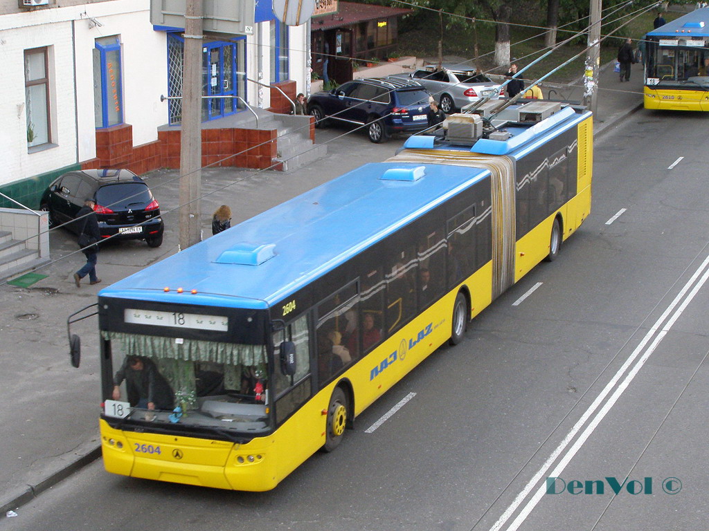 Киев, ЛАЗ E301D1 № 2604
