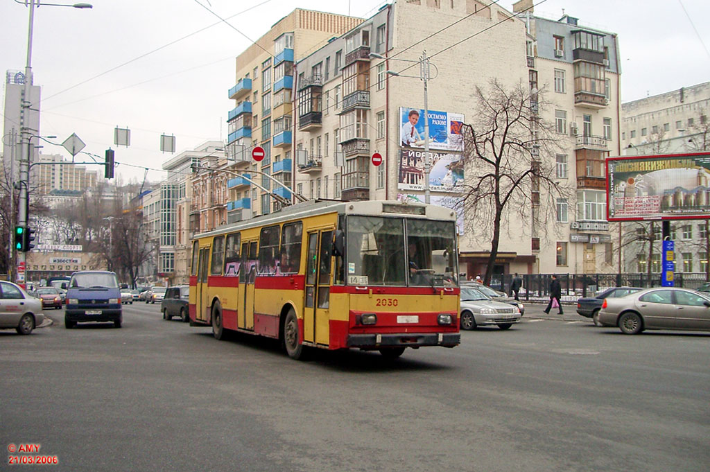 Киев, Škoda 14Tr02/6 № 2030