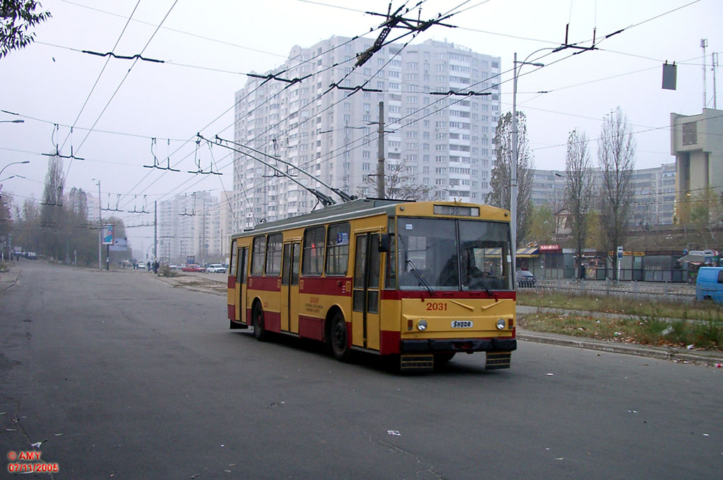 Киев, Škoda 14Tr89/6 № 2031