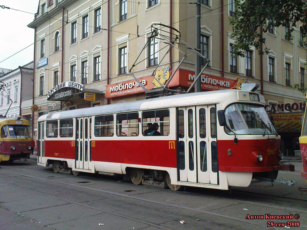 Киев, Tatra T3SU № 5967