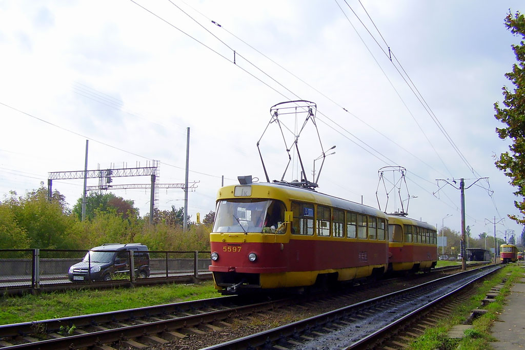 Киев, Tatra T3SU № 5597