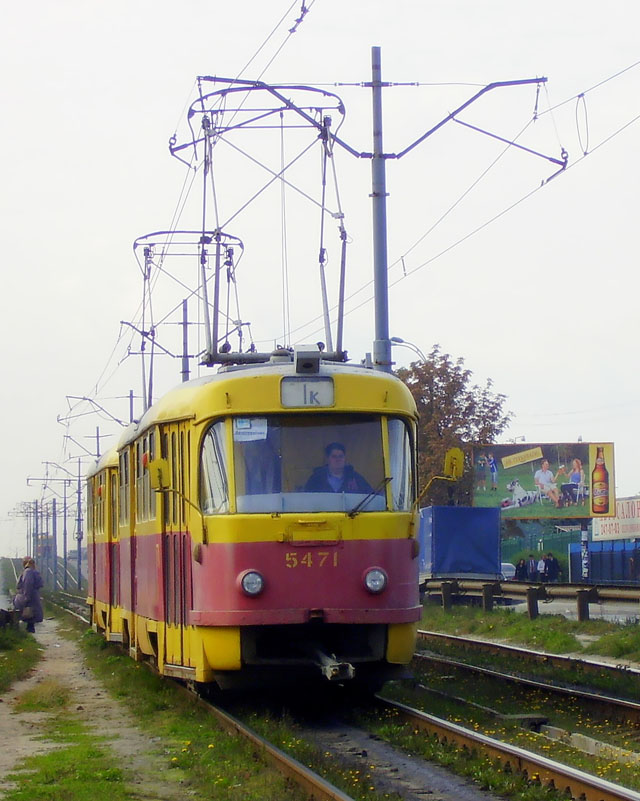 Киев, Tatra T3SU № 5471