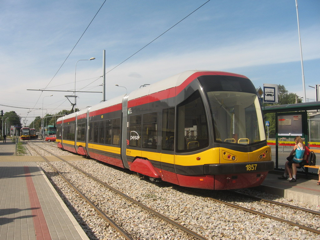 Łódź, PESA Tramicus 122N Br. 1857