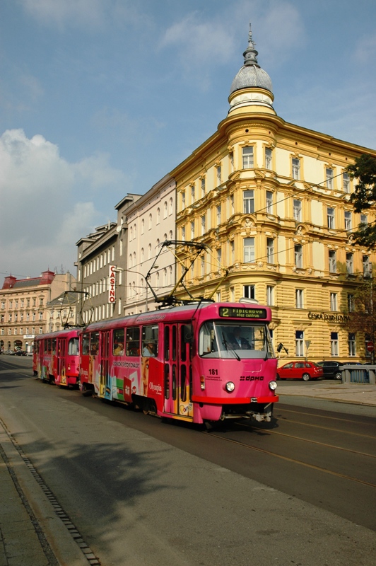 Olomouc, Tatra T3R.P № 181