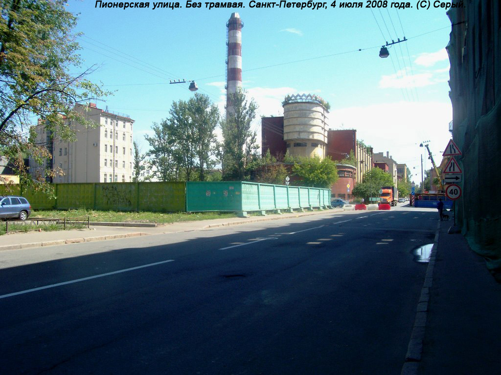 Saint-Petersburg — Dismantling and abandoned lines