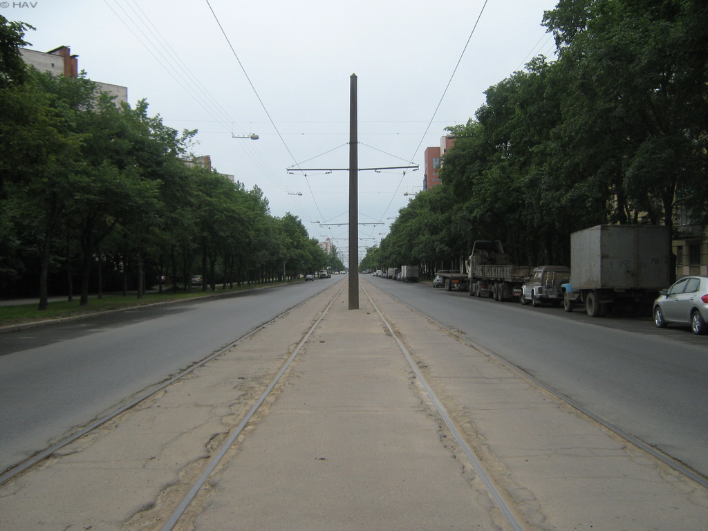 Sanktpēterburga — Tram lines and infrastructure