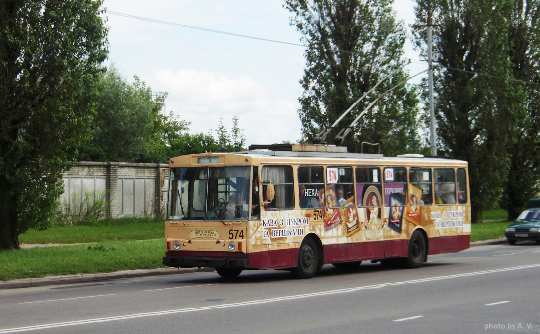 Львов, Škoda 14Tr11/6 № 574