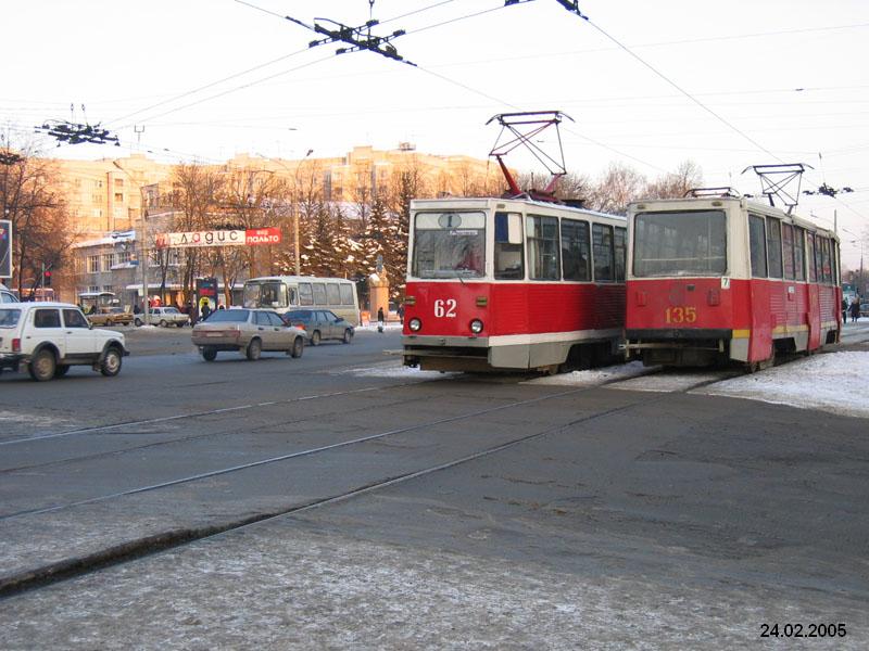 Ярославль, 71-605 (КТМ-5М3) № 62; Ярославль, 71-605А № 135