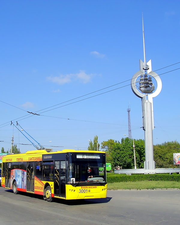 Николаев, ЛАЗ E183D1 № 3001