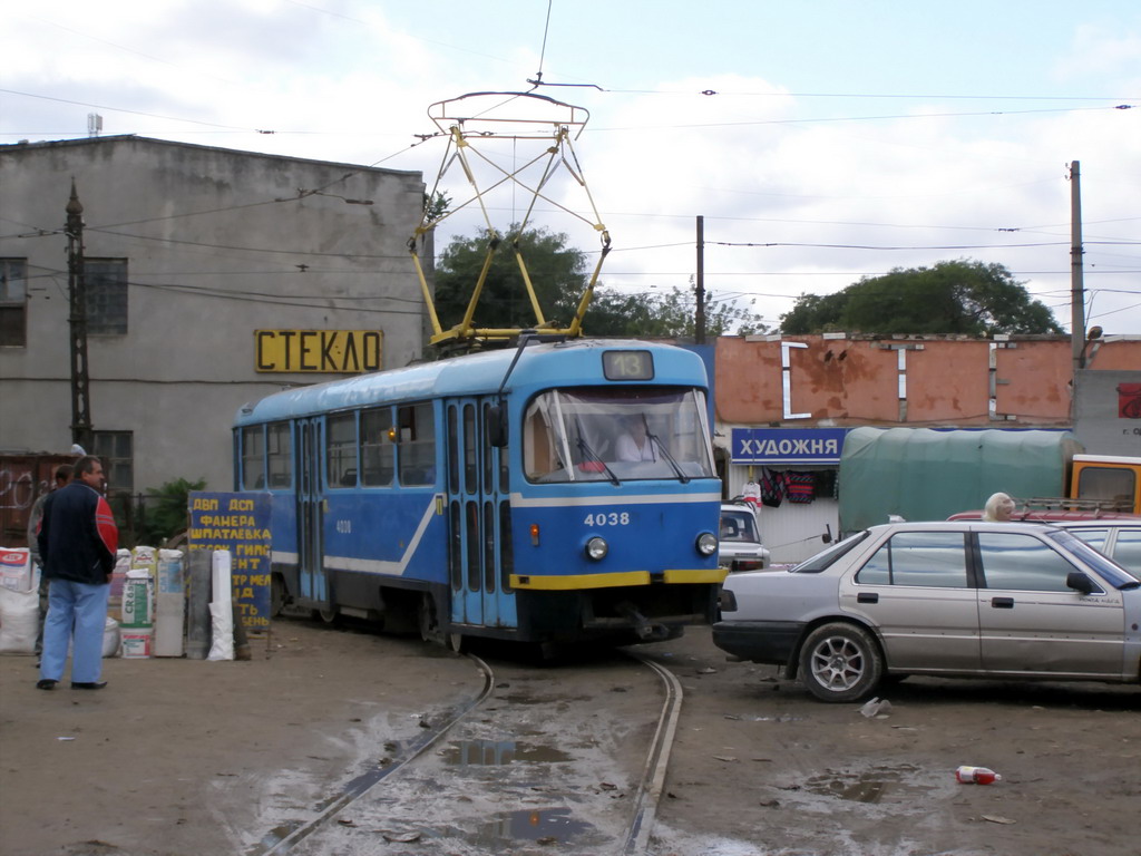 Одесса, Tatra T3R.P № 4038