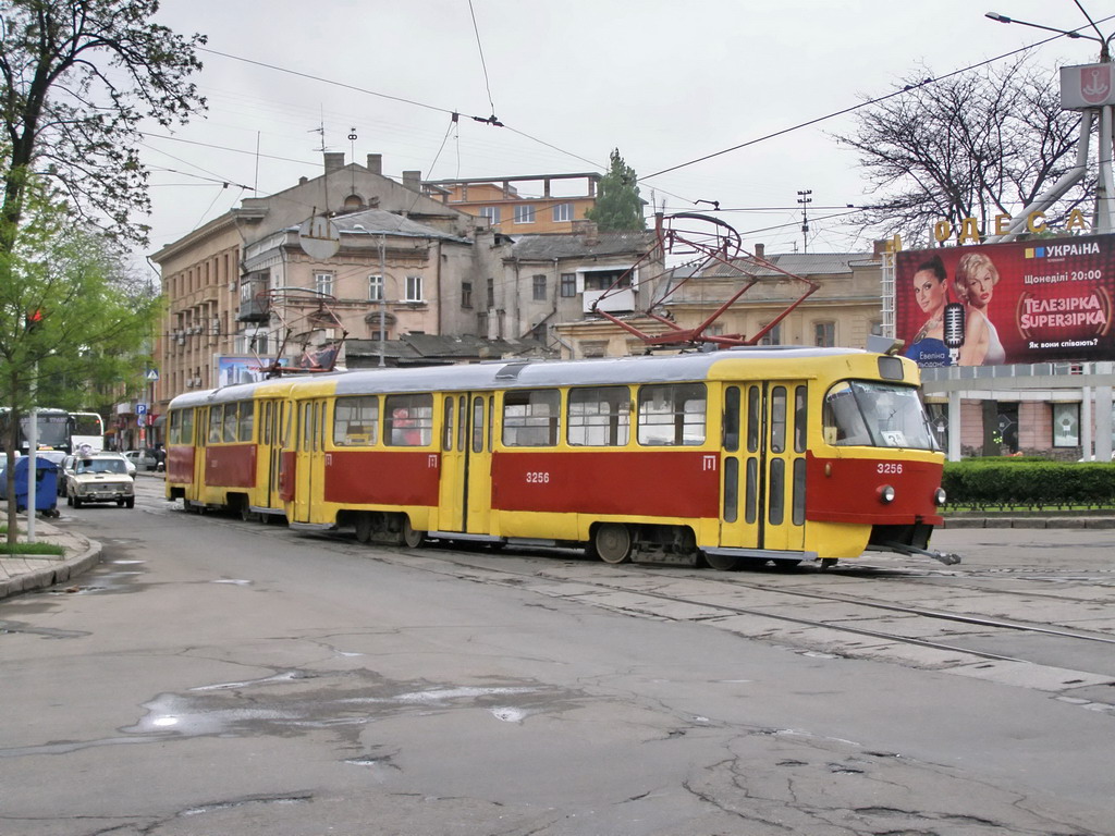 Одесса, Tatra T3SU № 3256