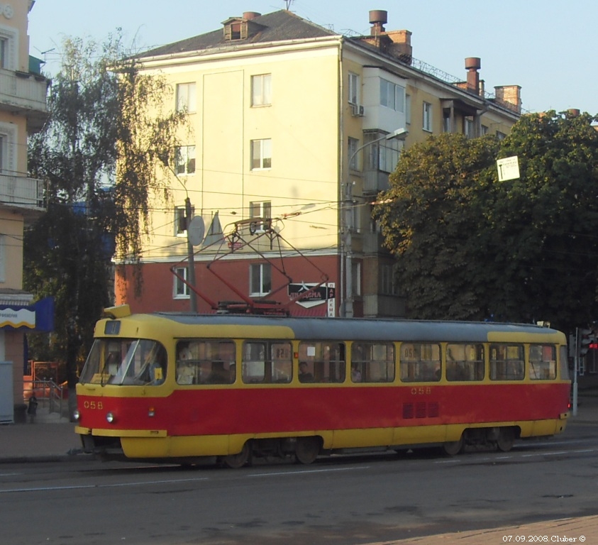 Орёл, Tatra T3SU № 058