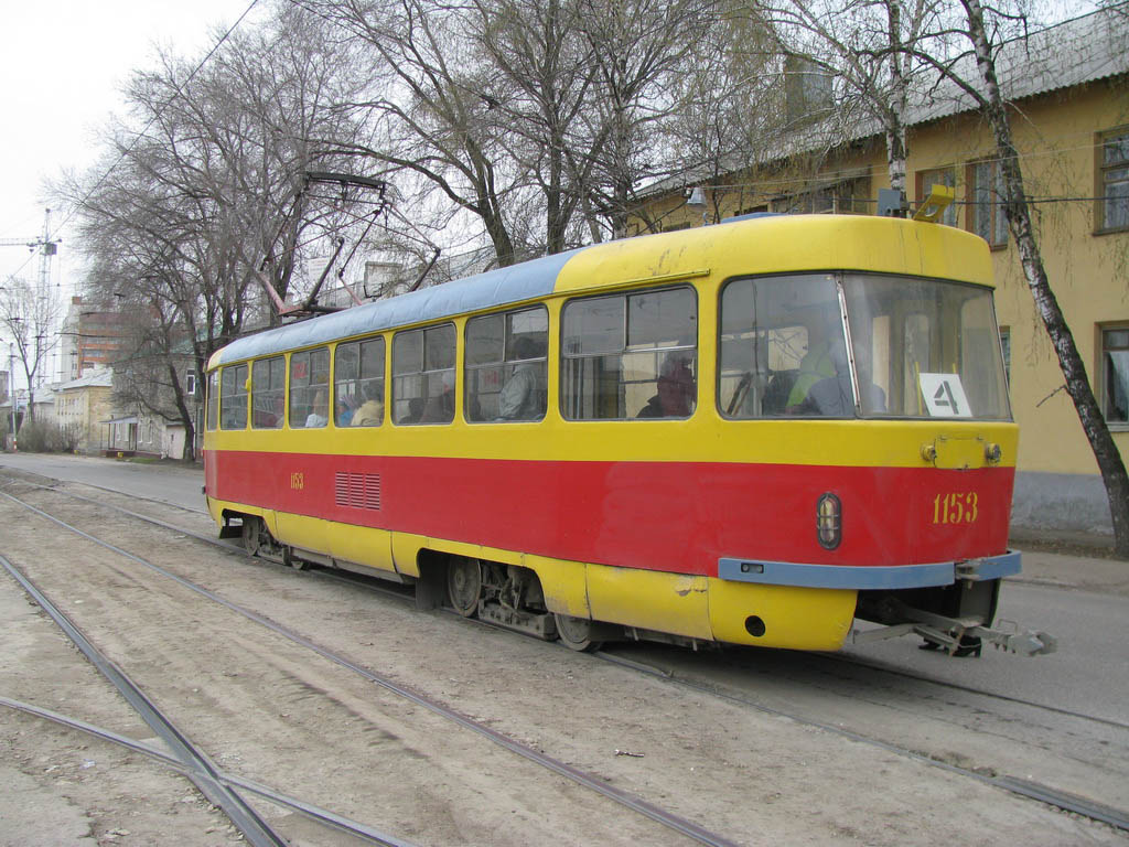 Ульяновск, Tatra T3SU № 1153