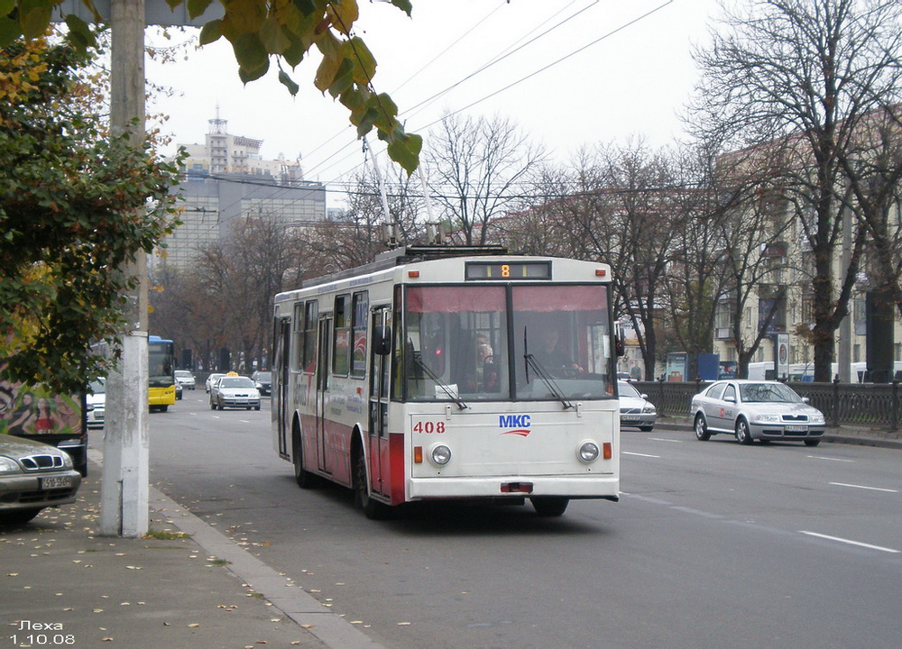 Киев, Škoda 14Tr02/6 № 408