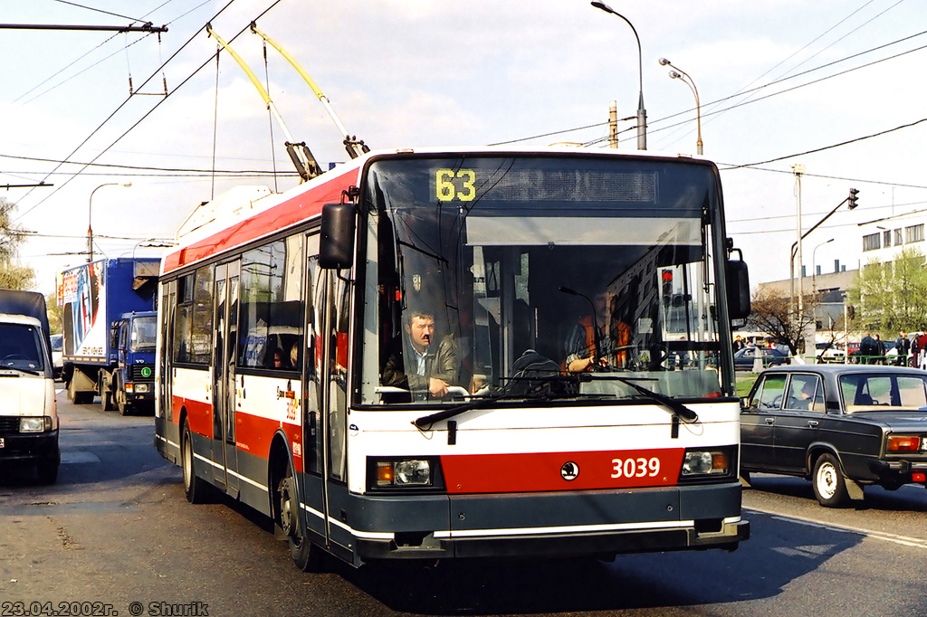 Москва, Škoda 21Tr № 3039
