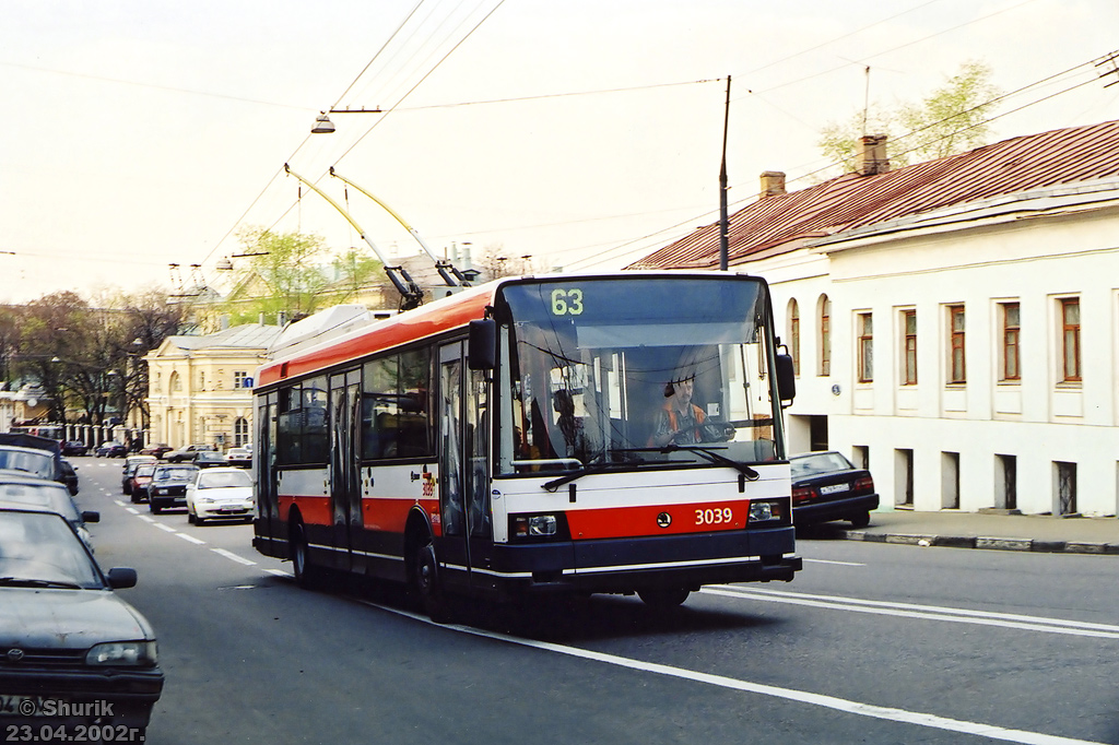 Москва, Škoda 21Tr № 3039