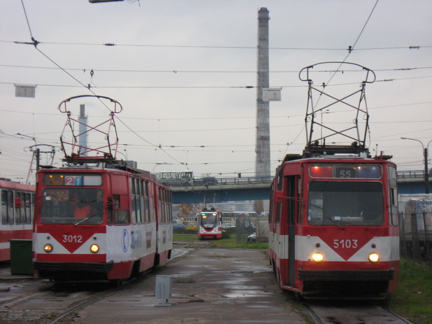 Санкт-Петербург, ЛВС-86К № 3012; Санкт-Петербург, ЛВС-86К № 5103
