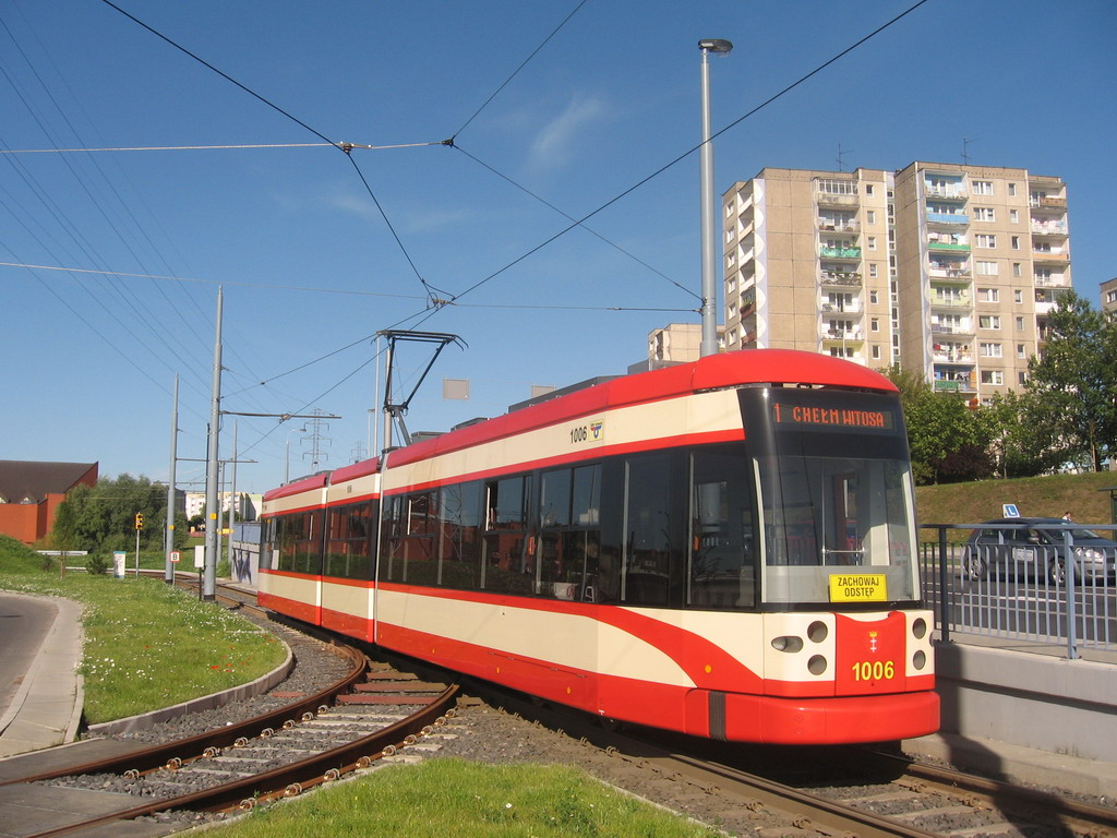 Гданьск, Bombardier NGT6/2 № 1006