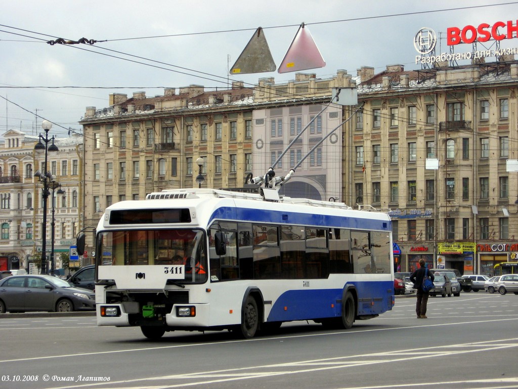 Санкт-Петербург, БКМ 321 № 3411