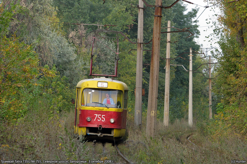 Zaporožje, Tatra T3SU Br. 755