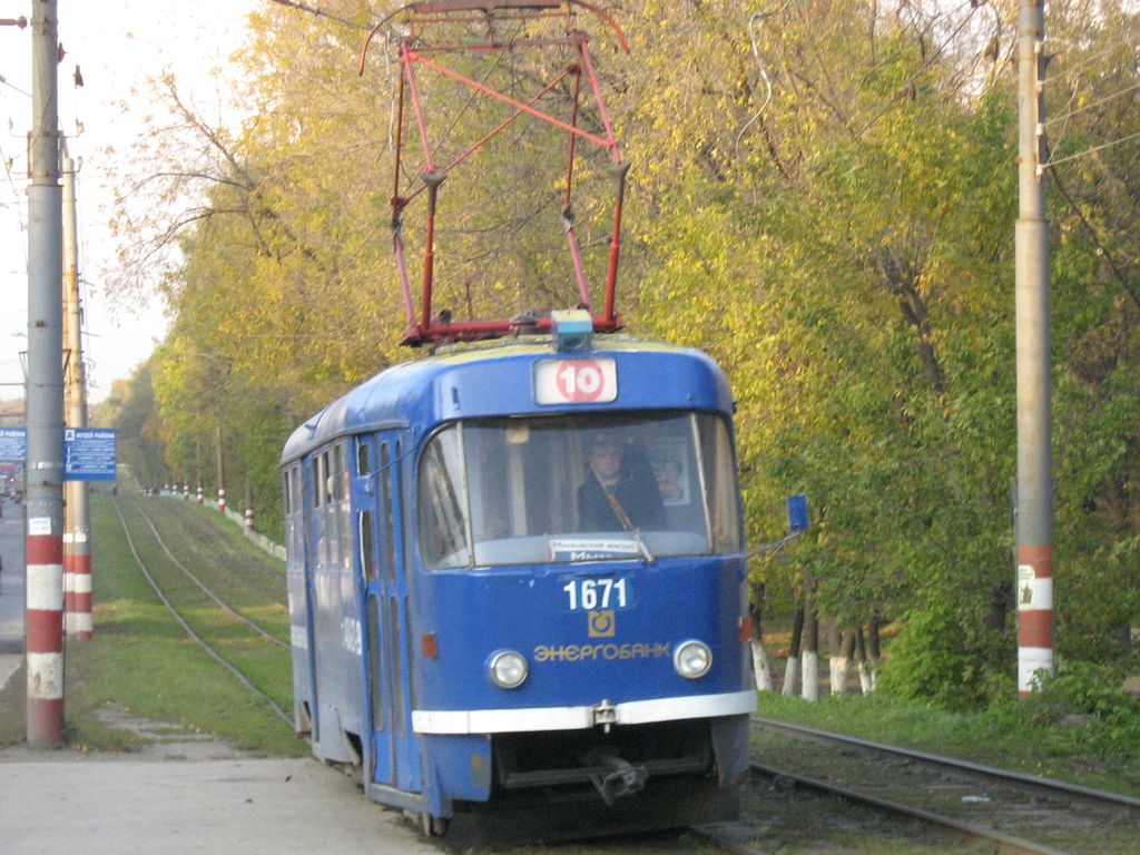 Нижний Новгород, Tatra T3SU № 1671 Нижний Новгород, Tatra T3SU № 1671