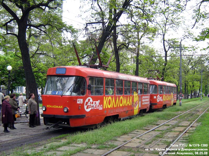 Днепр, Tatra T3R.P № 1379