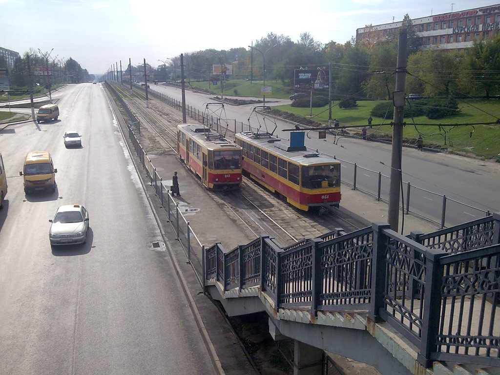 Курск, Tatra T6B5SU № 043; Курск, Tatra T6B5SU № 051