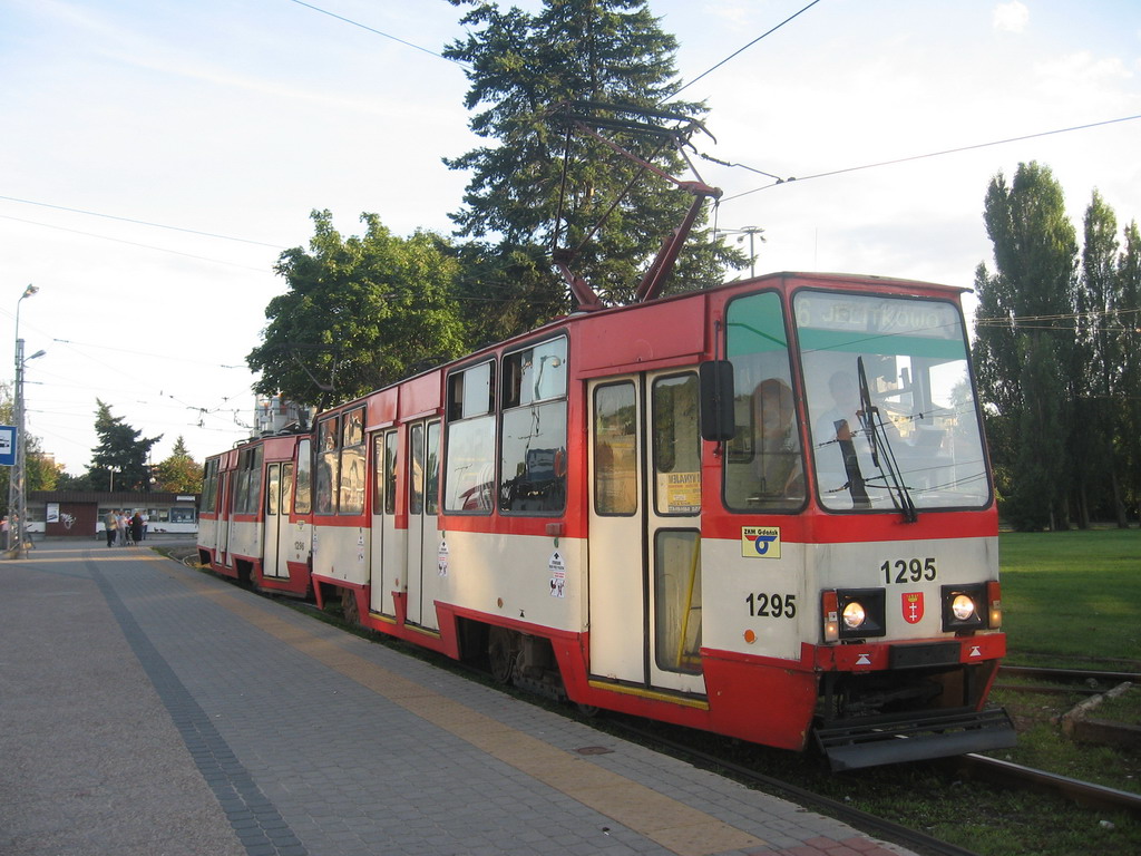 Гданьск, Konstal 105Na № 1295