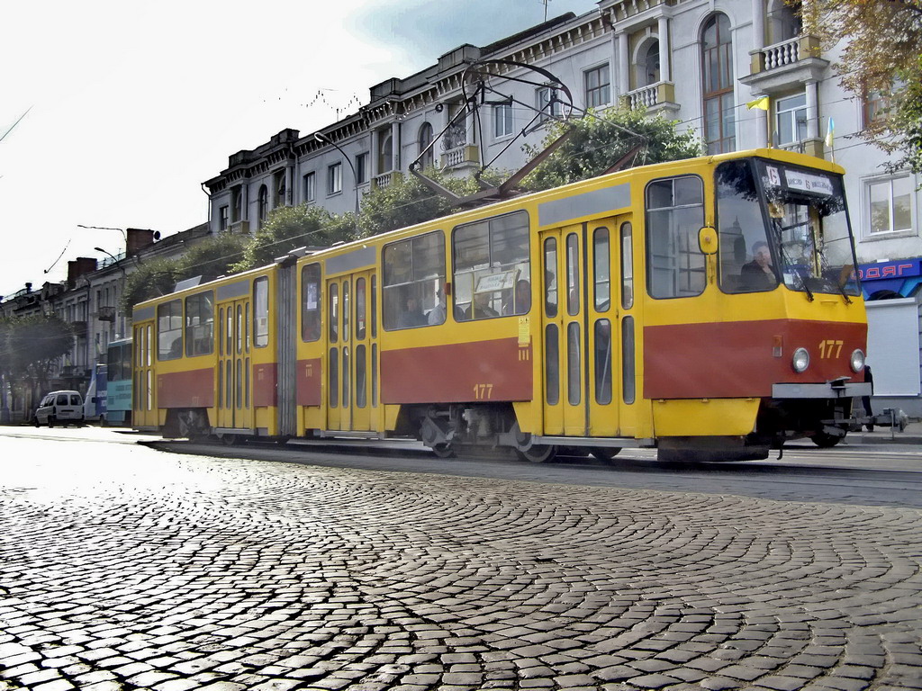 Винница, Tatra KT4SU № 177