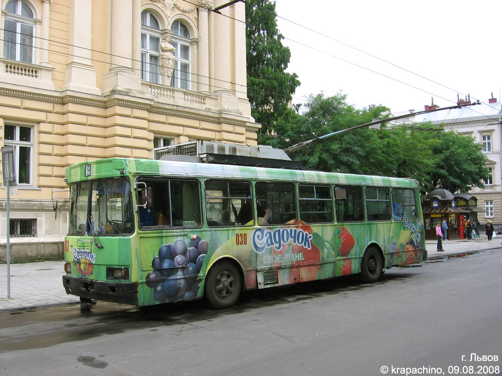 Львов, ЛАЗ-52522 № 030