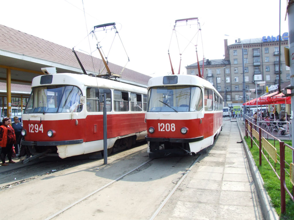 Днепр, Tatra T3SU № 1294; Днепр, Tatra T3SU № 1208