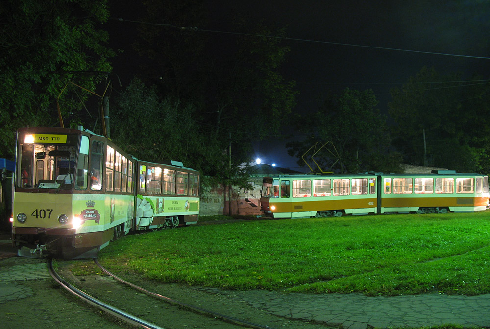 Kaliningrad, Tatra KT4SU č. 407 Kaliningrad, Tatra KT4SU č. 407