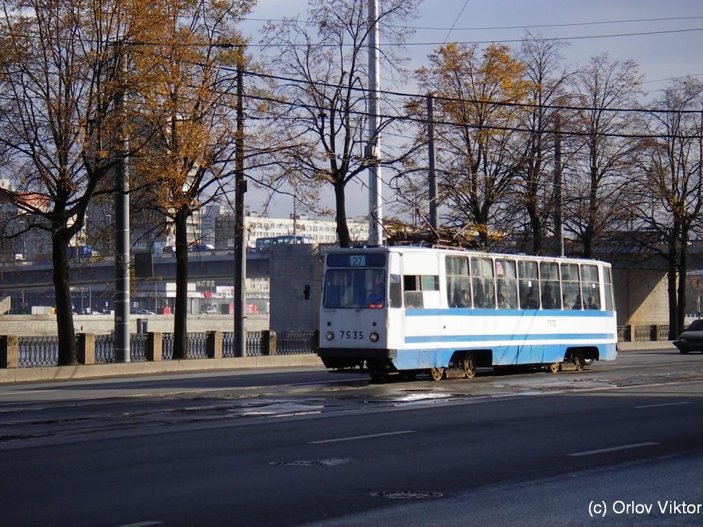Санкт-Петербург, ЛМ-68М № 7535 Санкт-Петербург, ЛМ-68М № 7535