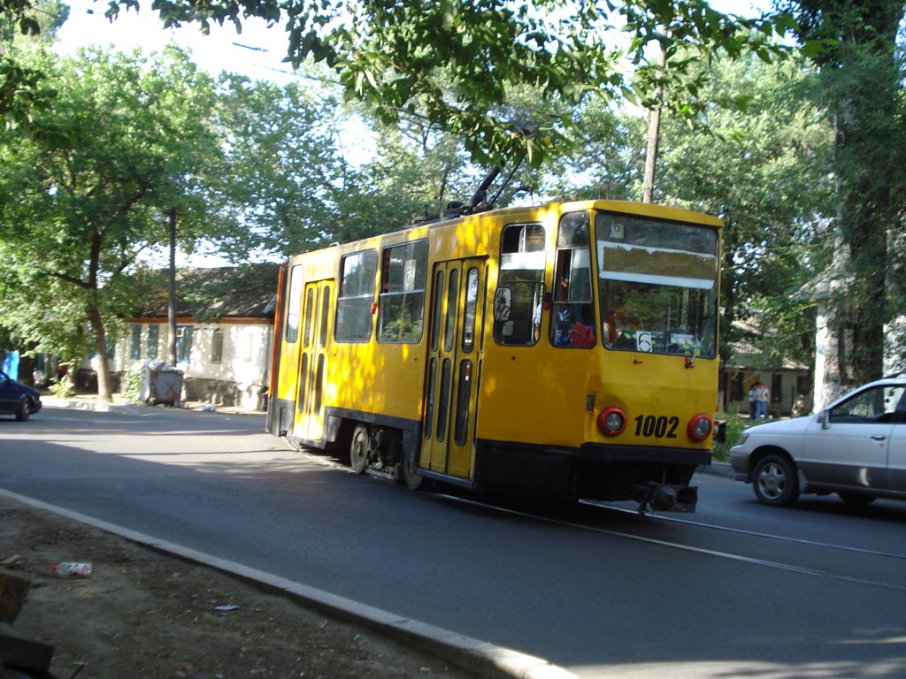 Алматы, Tatra KT4D № 1002