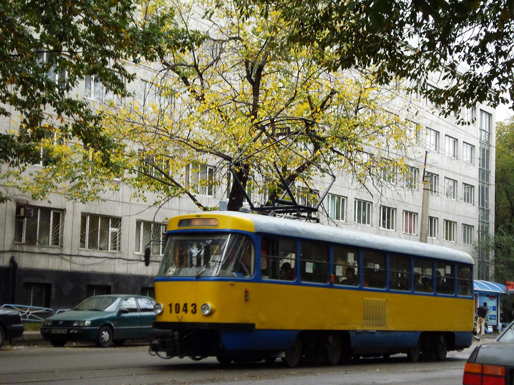 Алматы, Tatra T4D № 1043