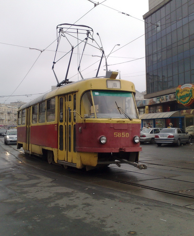 Kyjev, Tatra T3SU č. 5850 Kyjev, Tatra T3SU č. 5850