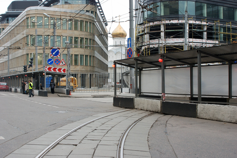 Moskwa — Closed tram lines