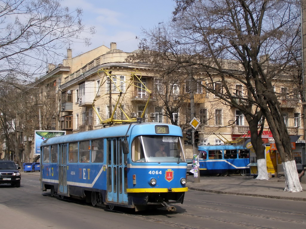 Одесса, Tatra T3R.P № 4064