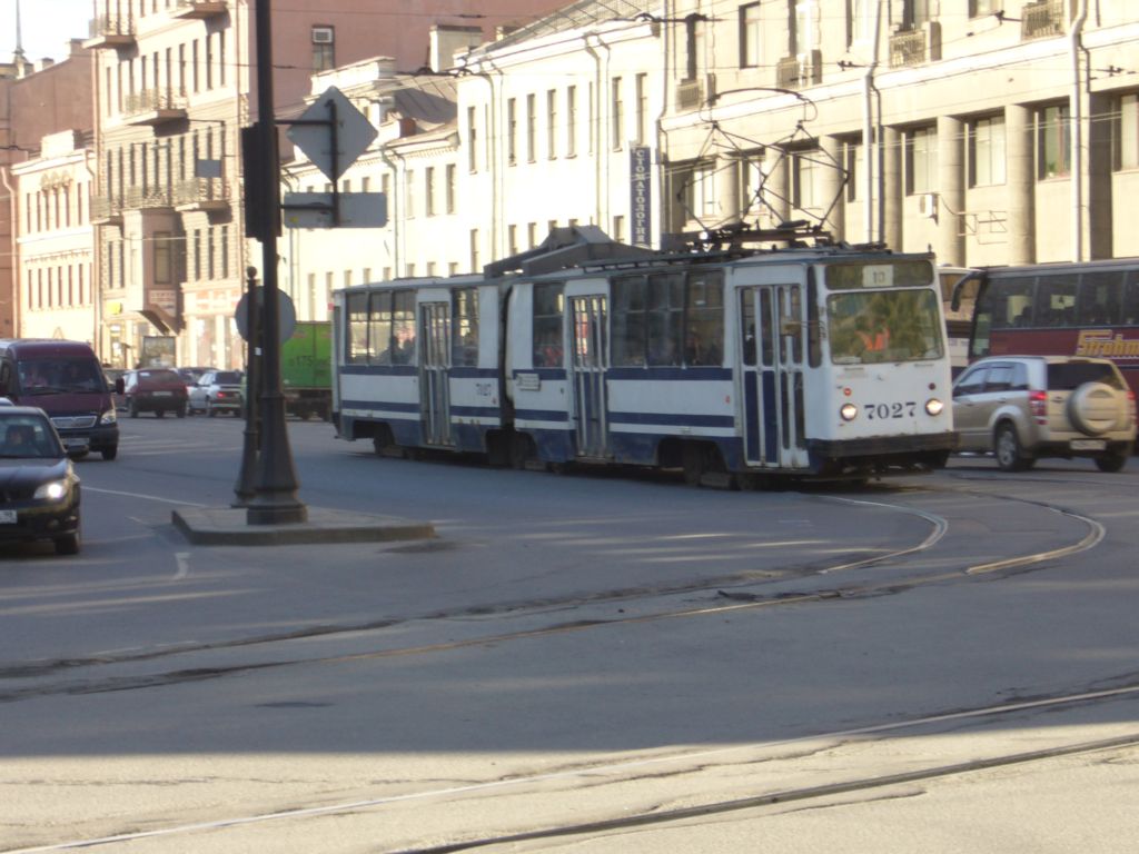Saint-Petersburg, LVS-86K № 7027 Saint-Petersburg, LVS-86K № 7027
