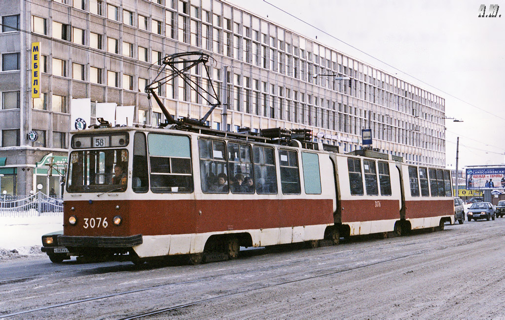 Санкт-Петербург, ЛВС-89 № 3076