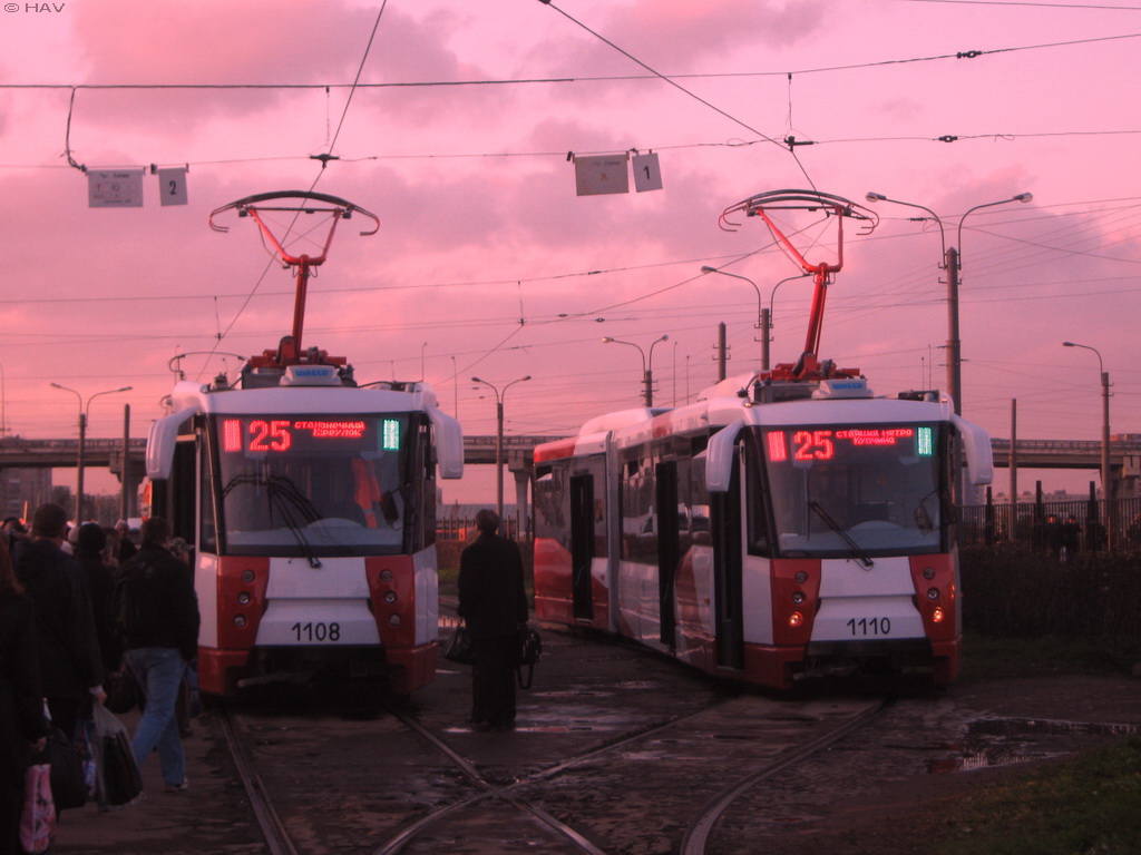 Санкт-Петербург, 71-152 (ЛВС-2005) № 1110; Санкт-Петербург, 71-152 (ЛВС-2005) № 1108