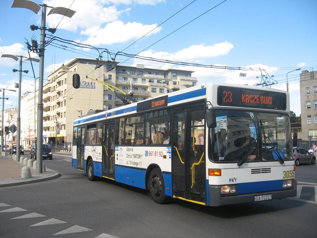 Гдыня, Mercedes-Benz O405NE № 3055