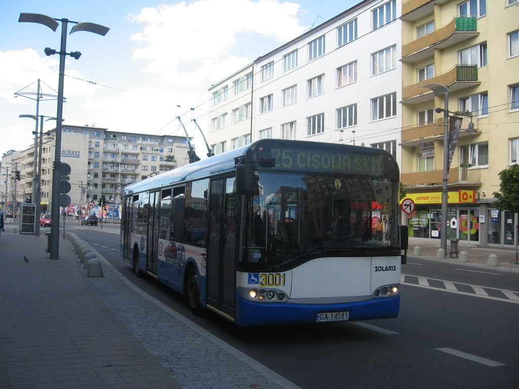 Гдыня, Solaris Trollino II 12 T № 3001