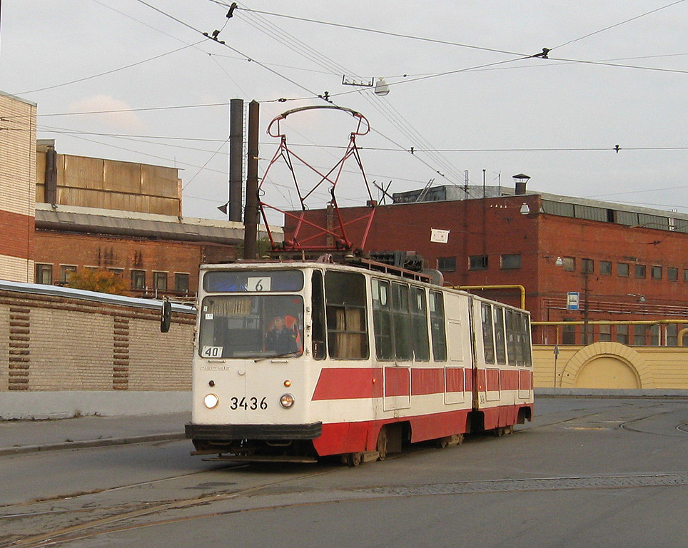 Petrohrad, LVS-86K č. 3436 Petrohrad, LVS-86K č. 3436