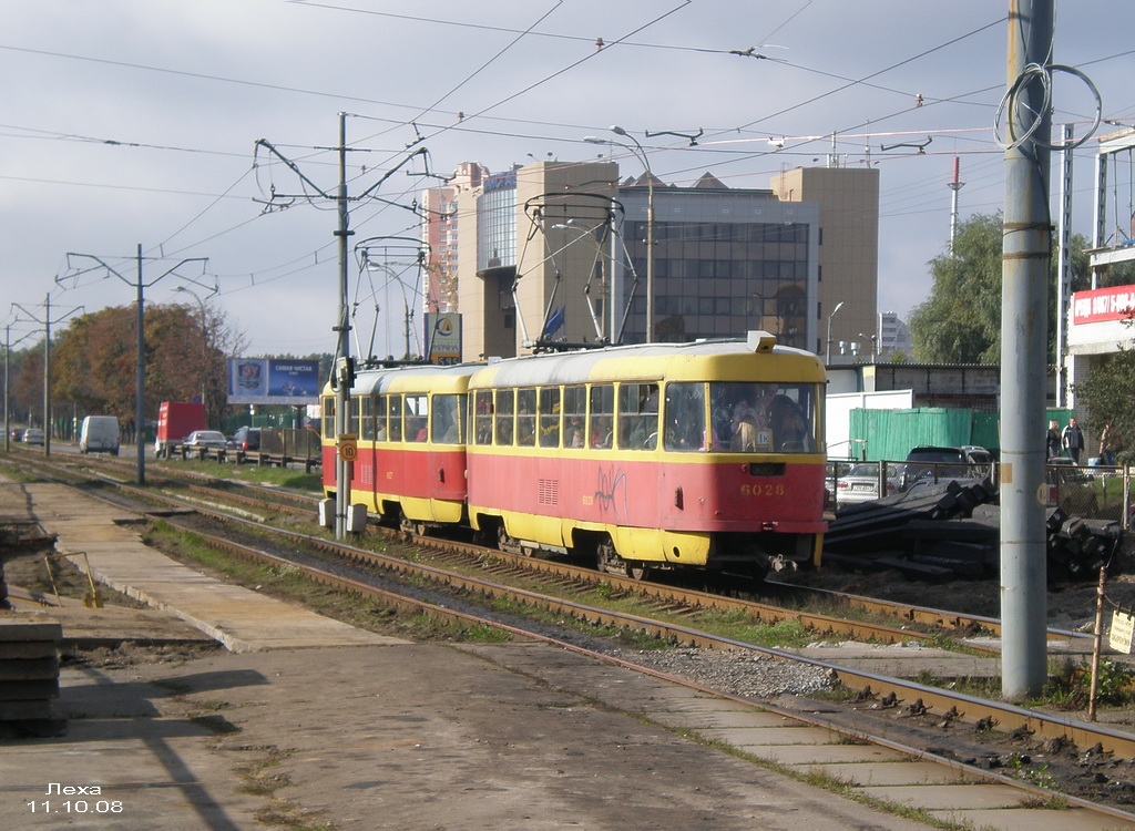 Kiova, Tatra T3SU # 6028