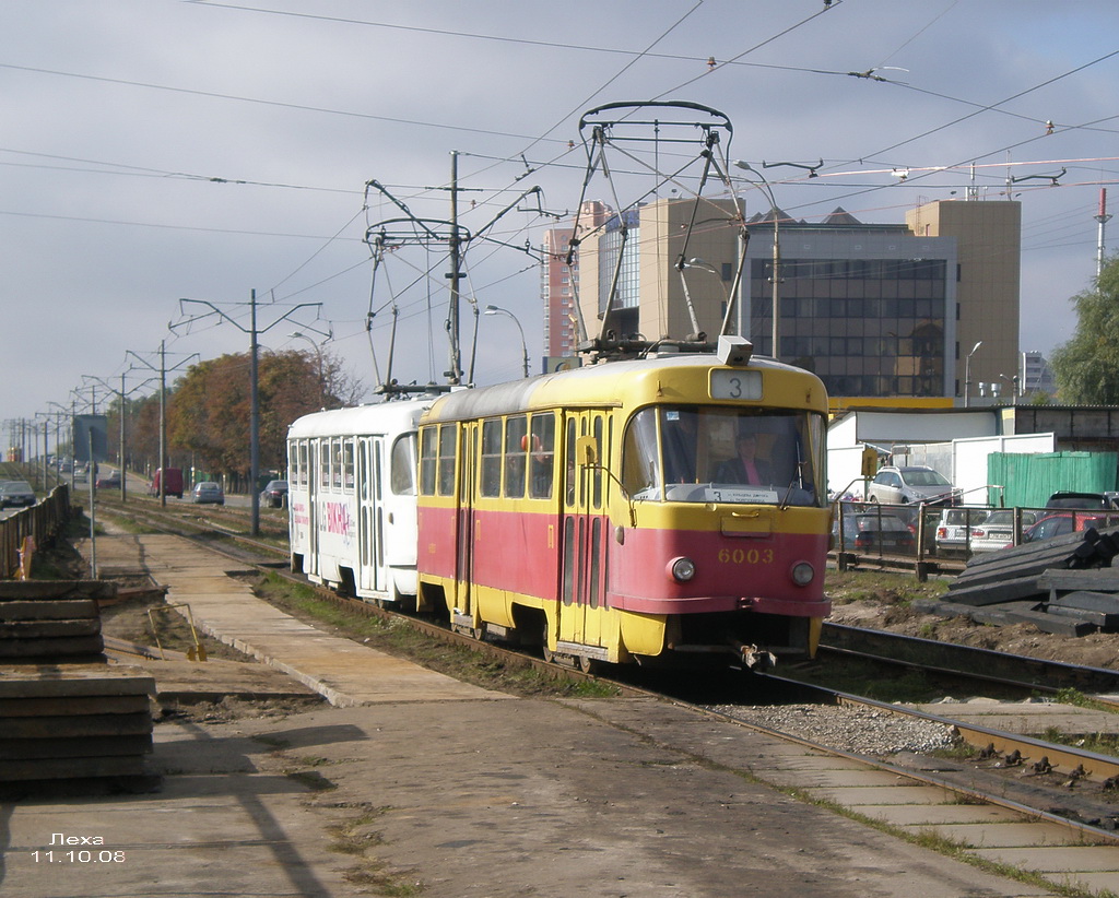 Киев, Tatra T3SU № 6003